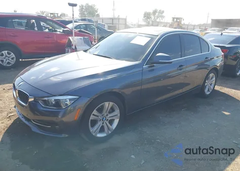 2017 BMW 330I z USA, uszkodzony, nr VIN WBA8B9G51HNU50156
